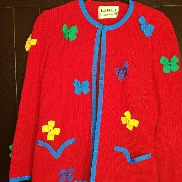 LIHLI Ribbon Bedecked Cardigan  - Picture 13 of 13